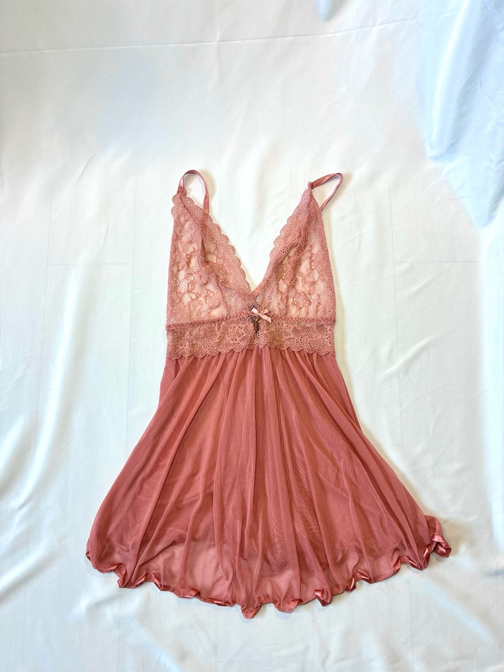 Rachel Floral Lace Chemise Dress